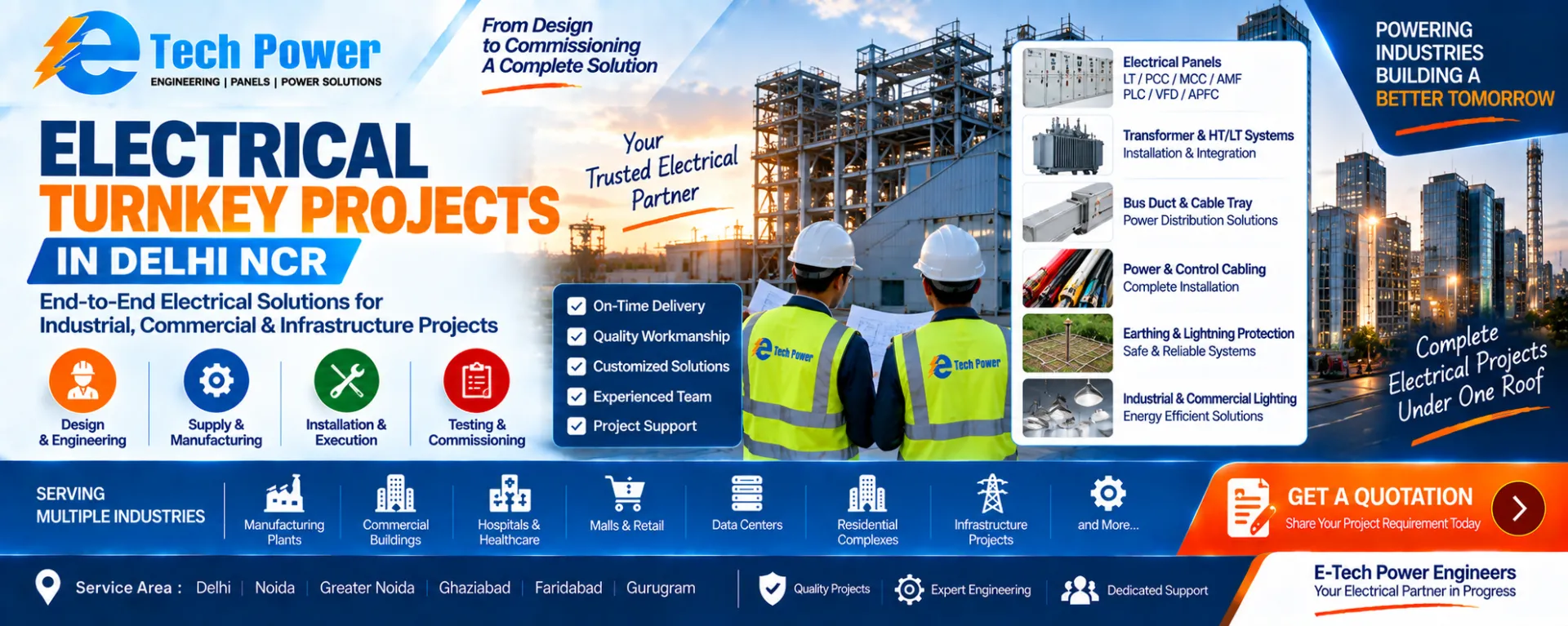 Electrical Turnkey Projects in Delhi NCR